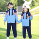芯时代团体服 幼儿园园服秋冬装冲锋衣三件套一年级小学生班服冬季校服 【五件套】8802款+719女生套装 100