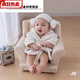 Full moon photo clothes props newborn photography props 100 days newborn photography clothing baby photo clothes headwear top overalls socks small newborn 02 months