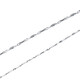 Caibai Jewelry Platinum Necklace Pt950 Yuanbao Fashion Necklace Price Approximately 3.20g Approximately 40cm