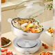 SUPOR split-type electric hot pot multi-purpose pot household multi-function electric hot pot electric wok electric wok cooking all-in-one pot 4L Internet celebrity non-stick pot 1300W high power H27YK37