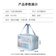 Jinghui Sichuang Articles de toilette pour hommes et femmes voyageant en voyage, sac de rangement de maquillage Sac de bain de séparation sec et humide grande capacité transparente bleu