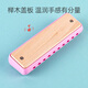 Hape (Германия) мальчики и девочки музыкальные игрушки музыкальные инструменты Блюзовый гармоник розовый 3-6-12 лет подарок E8475