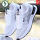 Pecker Chaussures masculines pour les chaussures en maille respirant et à l'épreuve des odeurs pour hommes Chaussures de course de sport décontractées pour hommes Soft Sole sans glissement, chaussures de travail pour hommes A-881 Gray 40 (taille standard)