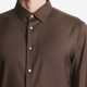 Jinba Herren-Kleidung (K-Boxing) Herbst und Winter Twill Fashion Retro Long Sleeve Shirt Bagt3937 Deep Coffee 175/l