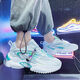 Brand Herrenschuhe Sportschuhe Laufschuhe Herrenschuhe 2024 Frühling Neue vielseitige trendige lässige Laufschuhe Junge koreanische Stil Teenager Herrenschuhe x9920 Weiß Lila 37