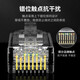 
PANDUIT Super Six TenGigabit Crystal Head 50U Gold Plated Network Cable Shield Unshielded RJ45 Network Head SP6X88-C/SP688/SPS6X88/SPS688/SP6X88SD SPS6X88-C Super Six Shield Head 23-24 Wire Gauge