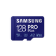 Samsung (SAMSUNG) high-speed memory card TF card A2 180M supports 4K DJI drone memory card V30 U3 pocket3/action4 action camera dedicated SD card Blue card 128G+3.0 card reader
