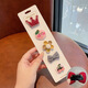 BARY REEF infant and toddler hair clips new style children's cute sweat tire hair clips little girls will not hurt the hair clip headwear, the main hot-selling model is the all-red one