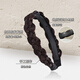 Chimera (CHIMERA) fishbone braid braid wig headband with toothed anti-slip headband girl birthday gift (dark brown)