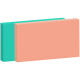 
3M Post-it notes Reporting stickers/note notes/note notes/note notes/note notes/note notes/note notes Office supplies School supplies Stationery Large size 2 books mixed color 655S-2pk-2