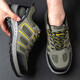 
Old housekeeper, labor protection shoes, men's functional shoes, breathable steel toe anti-smashing and anti-puncture work safety shoes PU solid sole wear-resistant comfortable oil-resistant mountaineering model ZY829 [solid wear-resistant] Refuse to disassemble 36
