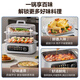 SUPOR electric steamer Steamer 18L household multi-function electric hot pot stewing and cooking integrated steamer steaming fish non-stick pot electric hot pot multi-purpose pot ZN30FC869 [National subsidy]