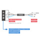 
NPN to PNP converter PLC signal proximity switch fiber amplifier sensor conversion module SN6218 NPN to PNP 150mA