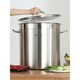 Pot de chou braisé 304 seau en acier inoxydable seau Bodet commercial gazage épaissis pot braisé avec une soupe de lid