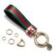 
Digalen High-end Fashion Car Keychain Leather Couple Personality Creativity Keychain Pendant Rope Chain Men and Women BMW Mercedes-Benz Audi Volkswagen Toyota Porsche Red and Green