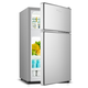 AUX household double-door mini refrigerator refrigerated freezer fresh-keeping small refrigerator dormitory rental energy-saving refrigerator national subsidy BCD-30K118 basic model silver