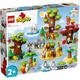 
LEGO [JD Logistics, Japan Direct Mail] Building Blocks and Toys Debao Big Grain Series Early Education and Education World Animals 10975