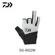 DAIWA 22 autumn and winter DG-8922W exposed 3-finger windproof gloves brushed warm gloves fishing gloves black L