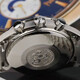 [Second-Hand 95 New] Omega (Omega) Herren Watch Speedmaster-Serie Chronograph Function Watch Automatische mechanische Second-Hand-Uhr 39 Blue Disc Acht-Pin-Stahlgürtel-3523.80.00