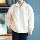 阿迪达斯 （adidas）三叶草外套女装春秋季新款仿仿羊羔绒保暖加绒运动服立领防风夹克 IM3899奇妙白 S