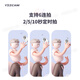 YZZCAM Elf Small Card Entry Level Digital Camera ccd Card Machine Portable Travel Portable HD High-Pixel Student Entry Level Campus Light and Light Camera Silver Package One