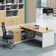 Nuoxiong Nuoxiong Boss Desk Simple Modern Desk President Desk Single Manager Desk Executive Desk Supervisor Desk and Chair Combination 1.4 Meter Supervisor Desk (Light Color)