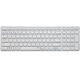 Rapoo E9350G Wireless Bluetooth Keyboard Office Keyboard Ultra-Thin Portable Keyboard Charging Keyboard 99 Keys Computer Keyboard Tablet iPad Keyboard White