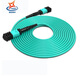 Huihong Times Faser-Optik-Jumper MPO-MPO/LC/FC8 CORE 12 CORE 24 CORE OM4 100 Gigabit Multimode 40G/100g/200g/400G Ein-minütiges Vier-optisches Modul Fasersprung MTP-Strahl optisch-Kabel MPO-MPO8 Core (OM3) 1 Meter