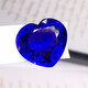 Mochen Jewelry pure 5A+ heart-shaped tanzanite natural bare stone. The countertop can be inlaid with design. The main stone is 26.18ct.