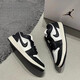 耐克（NIKE） Air Jordan 1 黑白 男女耐克AJ1 低帮复古篮球鞋 FB9893-101 FB9893-101黑白 35.5
