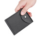 FXS Card Holder ID Bag Men's Genuine Leather Wallet Multi-Slot Driver's License Leather Case Anti-Degaussing Cow Leather Portable Bank Card Holder Brown-Standard Card Holder