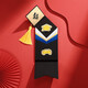 Chao AG, Certificado de graduación de oro completo, Capítulo de oro, sombrero de licenciatura, monedas de oro de oro completa adornos de graduación de cumpleaños, sombrero de licenciatura + certificado de graduación, monedas de oro