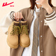
Huili Martin boots for women 2025 summer and autumn new British style women's shoes outdoor mountaineering workwear rhubarb short boots for women camel color 37