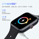 vivo WATCH GT 蓝牙版 夏夜黑软胶智能手表 蓝河操作系统AI体验超长续航 健康监测情人节礼物送男生