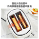 SCHNEIDER French brand toaster toaster household multi-functional retro breakfast bread toaster widened double-sided three-dimensional baking