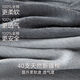 Traje de otoño y pantalones de otoño de Yu Zhaolin Traje de algodón puro para hombres suéter de algodón de algodón redondo de otoño e invierno ropa delgada de fondo y pantalones de línea de línea térmica [100% puro de algodón] gris oscuro XL /175 [peso recomendado 125-150Jin [Jin equivale a 0.5 kg]]]
