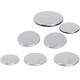 Tianzhuo Hardware 304 stainless steel disc non-porous metal flat gasket solid gasket sealing plug circular gasket iron sheet M80*5mm 1 piece