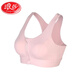 Langsha Sport Dessous Dessous Damen Schockdicht mit hoher Intensität Training Fitness BH integrierter Tasse Reißverschluss Schönheit Rücken Yoga Weste Outdoor Wear Purple 2xl