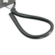 Piclas de Haysdik Industrial Manejo de plástico negro de cuero de acero de carbono Embalaje de cuero y tijeras de corte de acero inoxidable Cuchillo de cocina A3 (3 órdenes) HK-677