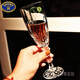 BOHEMIABOHEMIA Czech imported European crystal glass wine glass tall wine glass red wine glass wine set Czech imported vertical champagne glass (180ml)