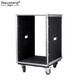 depusheng 16u professional audio cabinet power amplifier cabinet cabinet rack mobile speaker cabinet simple cabinet 12u professional audio cabinet 16U ordinary cabinet