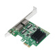 MOGE MC2249 desktop Gigabit network card dual-port PCIE Gigabit network card adaptive network card built-in wired network card