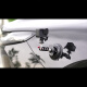 MAXCAM is suitable for DJI Action 4/3 Lingmou 2 sports camera gopro12109 automotive aluminum alloy suction cup PRO glass fixed micro single off-road bracket strap accessories