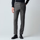 SAINT ANGELO Pure Wool Suit (Pants) Slim Men's Formal Long Pants EBD233261S Gray Coffee 86A