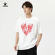 
KELME round neck T-shirt men's loose summer new pure cotton short-sleeved casual football trendy cultural shirt 9224TX1056 White M