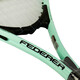 Wilson (Wilson) College-Studenten Anfänger Serie Fitness Big Patch Selbstvorteil mit Leitungsempfindlichkeit Aluminium-Legierungstraining Racket-Anfänger [Marca Green] 110 Patch 309G WR6172