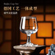 DELISOGA tall white wine cup, Xiantao cup, 2 or two cups, household glass, small brandy cup, red wine and foreign wine cup, 6-piece set, Xiantao cup - 95ml, 12 pieces, red and white universal