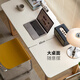 Genji hölzerne Massivholz Schreibtisch moderner einfacher Home -Schüler -Schreibtisch Kleiner Haushaltsstudien -Computer -Büro -Schreibtisch 1m Schreibtisch (1000*600*738 mm)