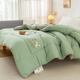 Yalu Home Textile Class A soybean fiber quilt in winter quilt thickened 10 Jin [Jin equals 0.5 kg] Double winter quilt single person 6 Jin [Jin equals 0.5 kg] Space quilt Miya-green [A maternal and infant grade soy protein] 200x230cm10 Jin [Jin equals 0.5 kg] Thickened winter quilt