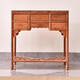 Tang Huangxuan mahogany furniture Burmese rosewood (scientific name: Big Fruit Rosewood) dressing table Ming style bedroom dressing table foldable dressing table + stool